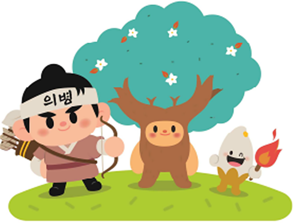 의로운 친구들 캐릭터